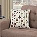 Poundex Bobkona Windsor Linen-Like 2 Piece Sofa and Loveseat Set, Light coffee