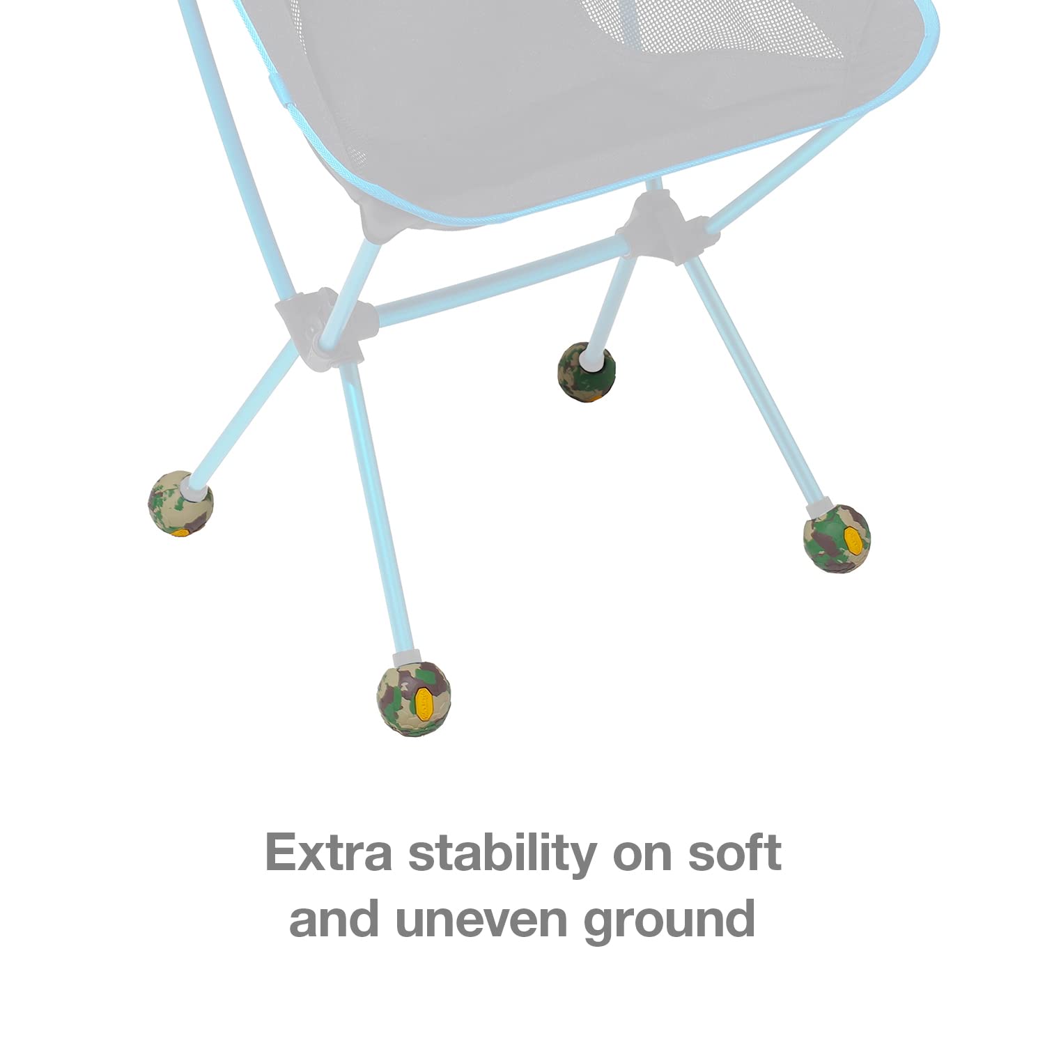 Amazon.com: Helinox Chair Stabilizing Vibram Rubber Ball Feet (Set