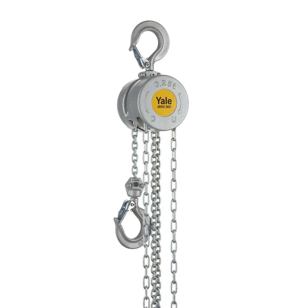 Kettenzug YaleMINI 360 Trgf.500kg Hubh.3m m.Lasthaken YALE