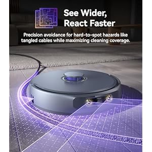 NARWAL Freo Z Ultra Robot Vacuum and Mop Combo, Dual RGB Cameras and Chips, AI Avoidance, 12000Pa Suction, Real-Time Decisions, Adaptive Hot-Water Self Wash & Self Emptying, Pet Hair, Quiet, Grey NARWAL Freo Z Ultra Robot Vacuum and Mop Combo Dual RGB Cameras and Chips AI Avoidance 12000Pa Suction Real Time Decisions Adaptive Hot Water Self Wash Self Emptying Pet Hair Quiet Grey