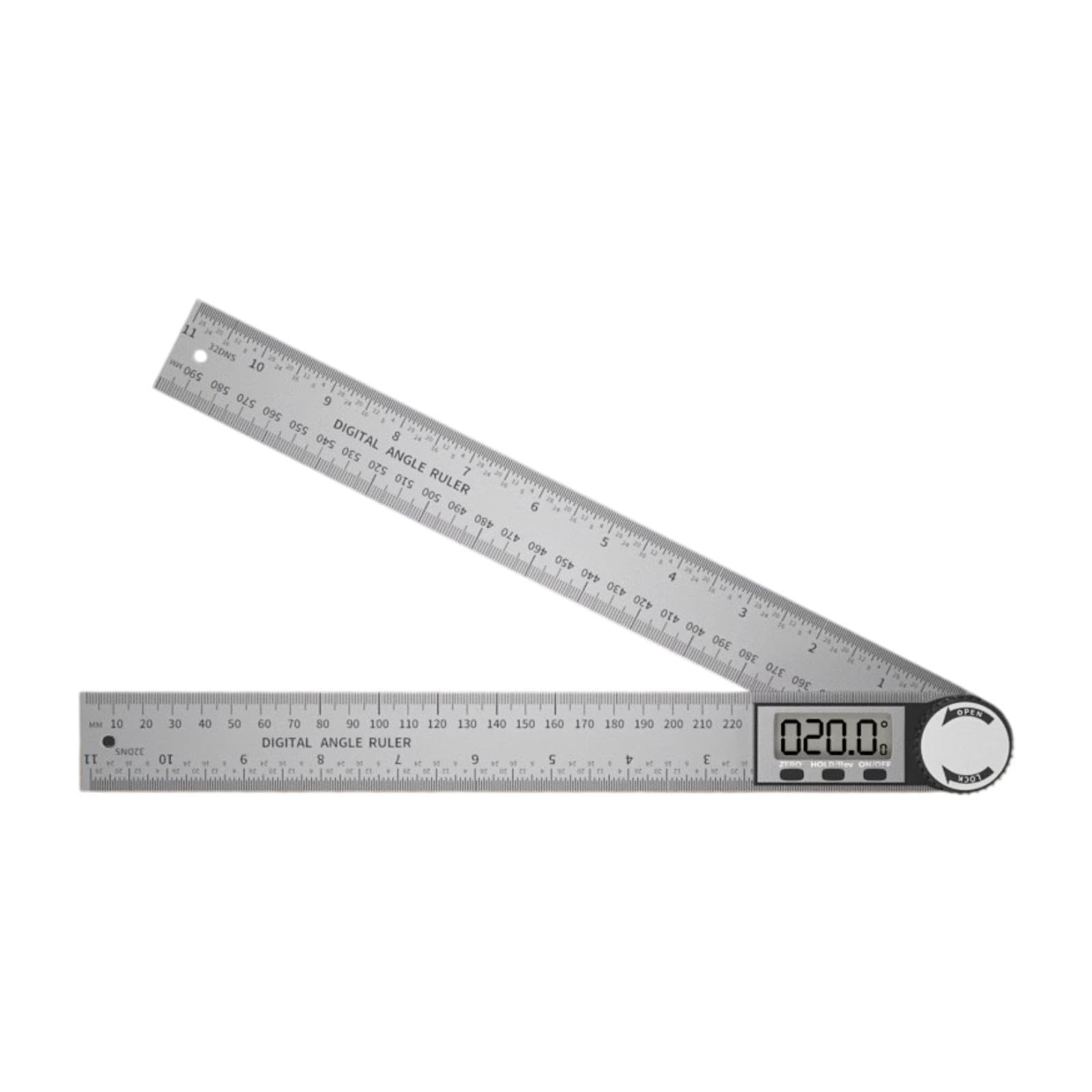 Generic 3V Digital Angle for Precision Measurement, 300 mm Scale