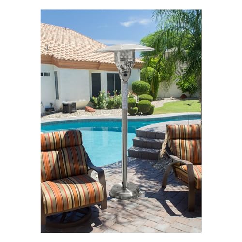 Hiland NG-SS Ng-Wss Tall Natural Gas Patio Heater thumb #2