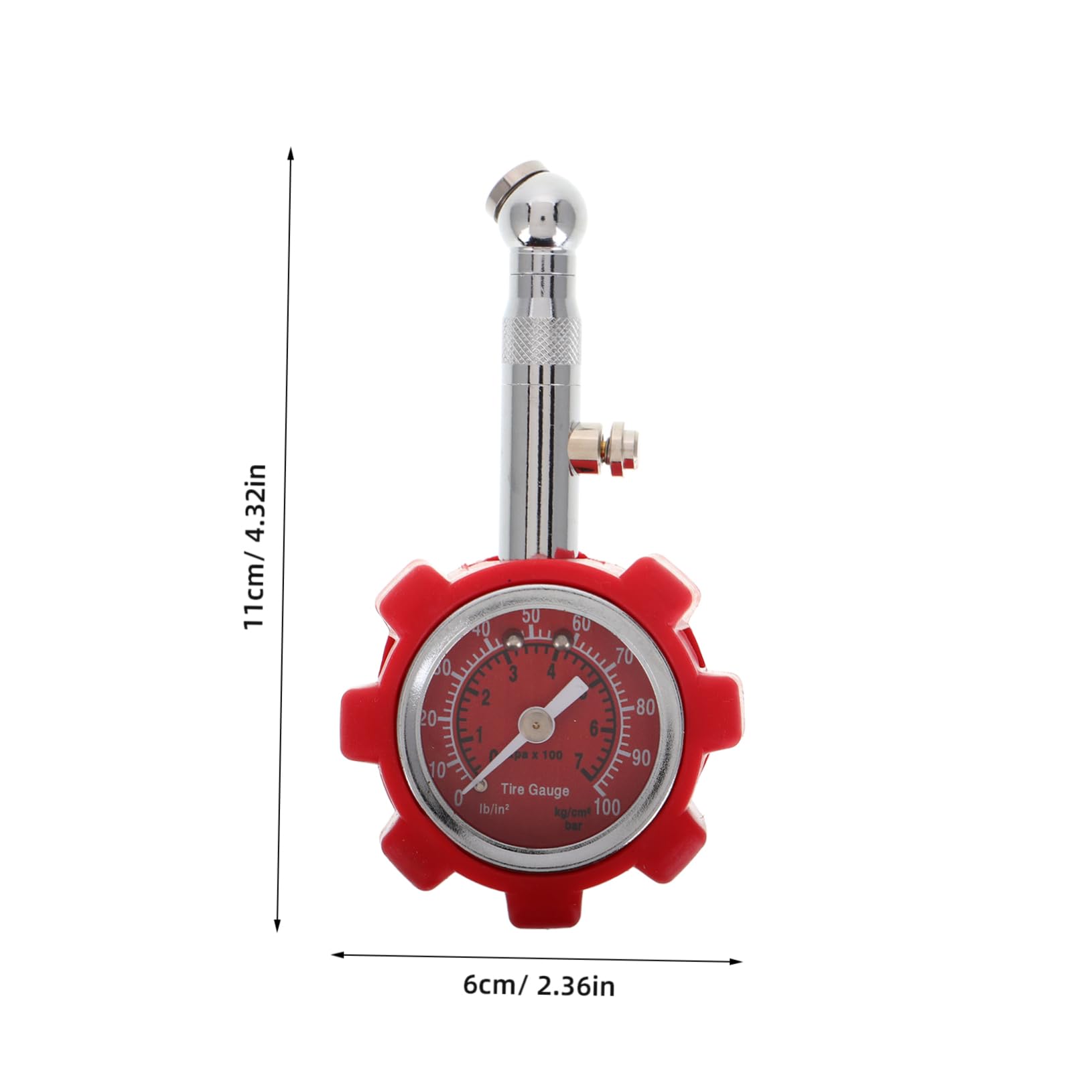Unomor Heavy Duty Tire Pressure Gauge for Cars High Precision Digital Tire Pressure Monitor for Trucks and Bikes with Easy to Read Display