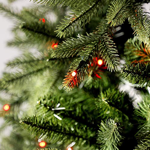 Evergreen Classics TG76P4B14P00 7.5 Ft Twinkly Pre-Lit Aspen Pine Quick Set Artificial Christmas Tree thumb #8