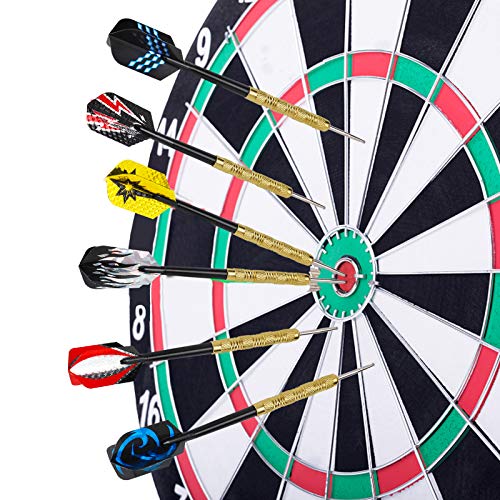 Image of Accmor Metal Tip Darts, Steel Tip Darts, 14 Grams Professional Metal Darts, Darts Metal Tip Set, Metal Darts for Dartboard