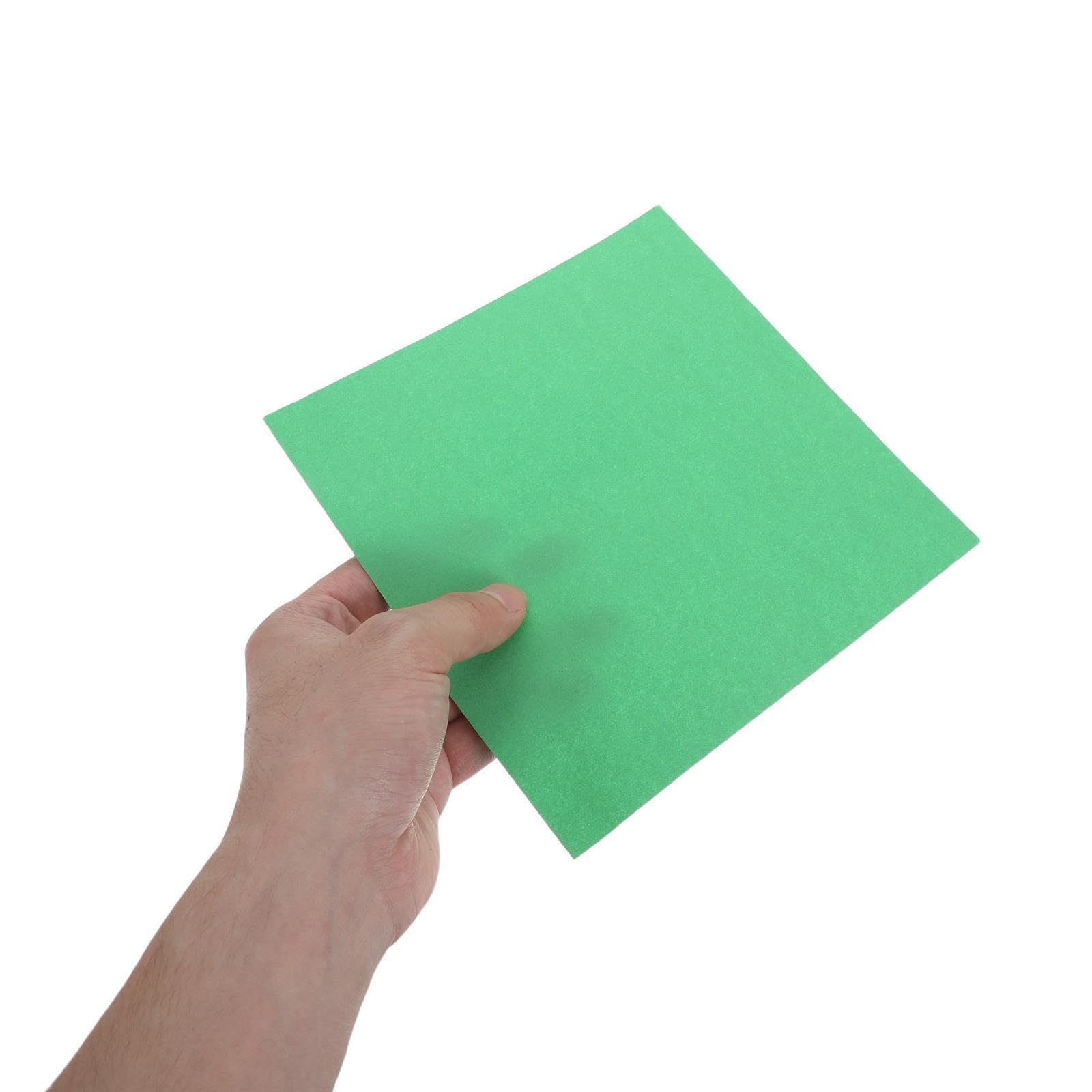 300 Unidades Papel de Origami Rigidez Mezcla de 10 Colores 17x17 Cm Papel para Manualidades y Doble Cara Adecuado para Demostraciones Educativas y Infantiles