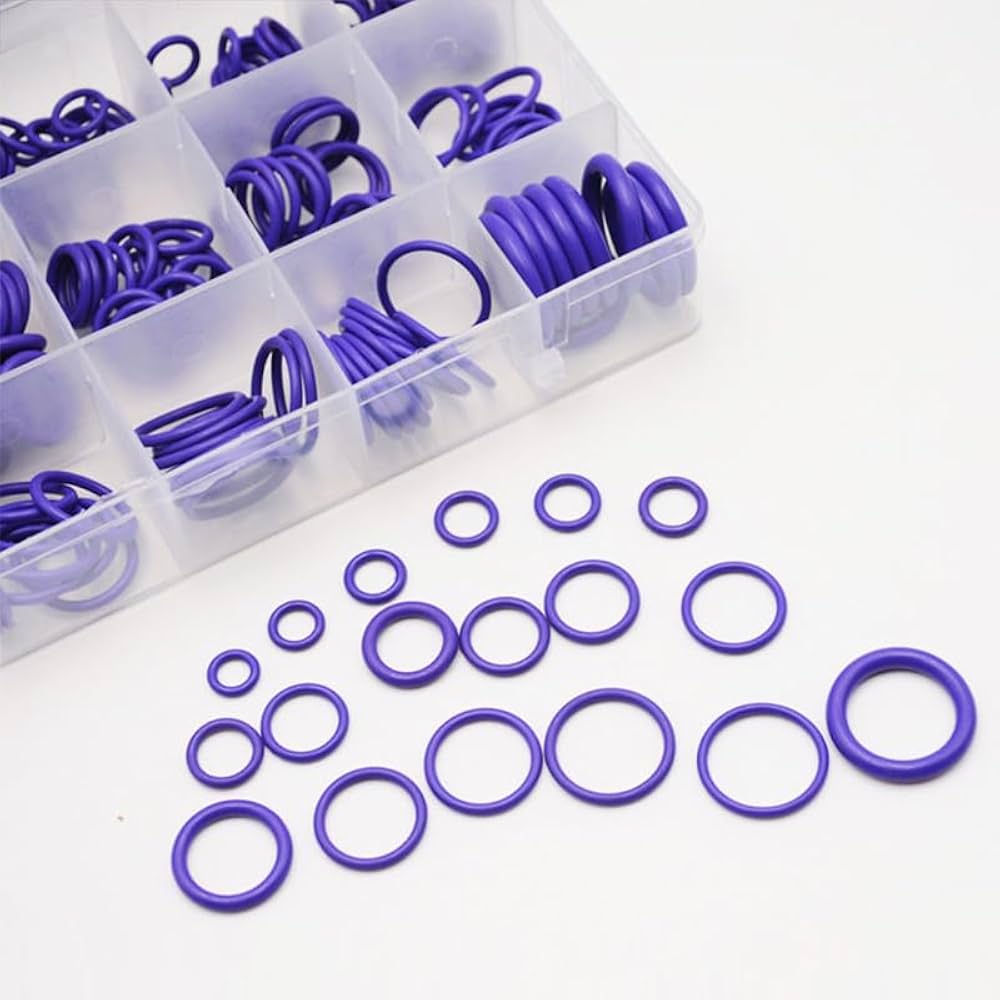 ゴム製 O リングガスケット 18 サイズ シールリングキット R134a