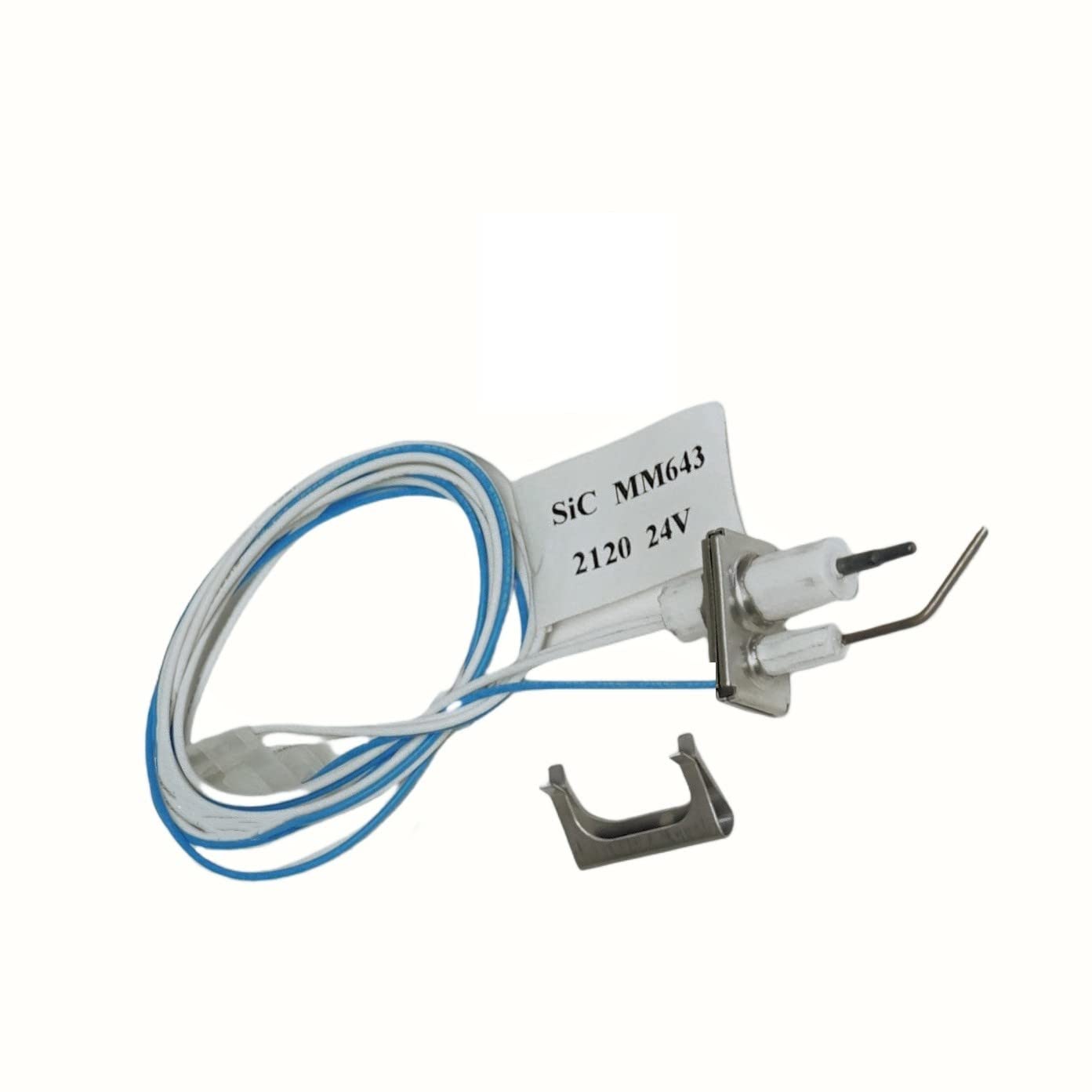 24 V Igniter Flame Rod Ignitor for Honeywell SV9500 and SV9600 SmartValve System -Replace Q3400A, Q3450, Q3400A1016, Q3400A1024, Q3400A1040, 1009524, 1149856, 42640001