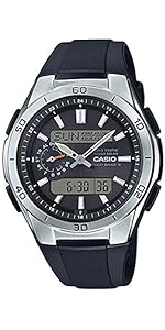 CASIO WVA-M650-1AJF デジタル腕時計 wave ceptor wave ceptor カシオ ソーラー 電波時計 WVA-M650-1AJF ブラック