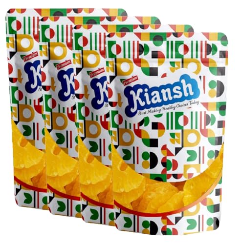 Image of Kiansh Dry fruits Nuts And Seeds (Dried Pineapple Ring, 1000g)
