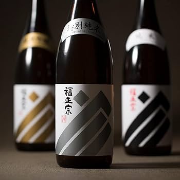 Amazon.co.jp: 福正宗 黒ラベル(1800mlパック) 特別純米 福光屋