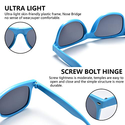 Image of Eyegla Sunglasses Bulk Party Sunglasses Pack 80s Shades Eyewear Set for Men Women 8 /10 /20 /30Pack