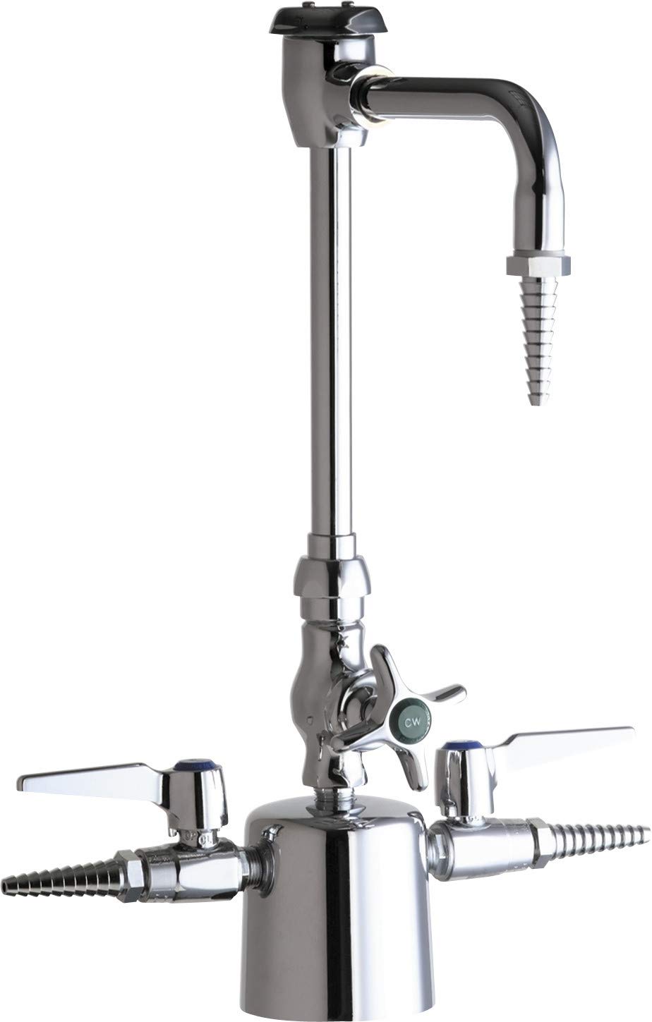 CHICAGO FAUCETS 1301GN2BVBE7CP Combination Triple Service Fixture