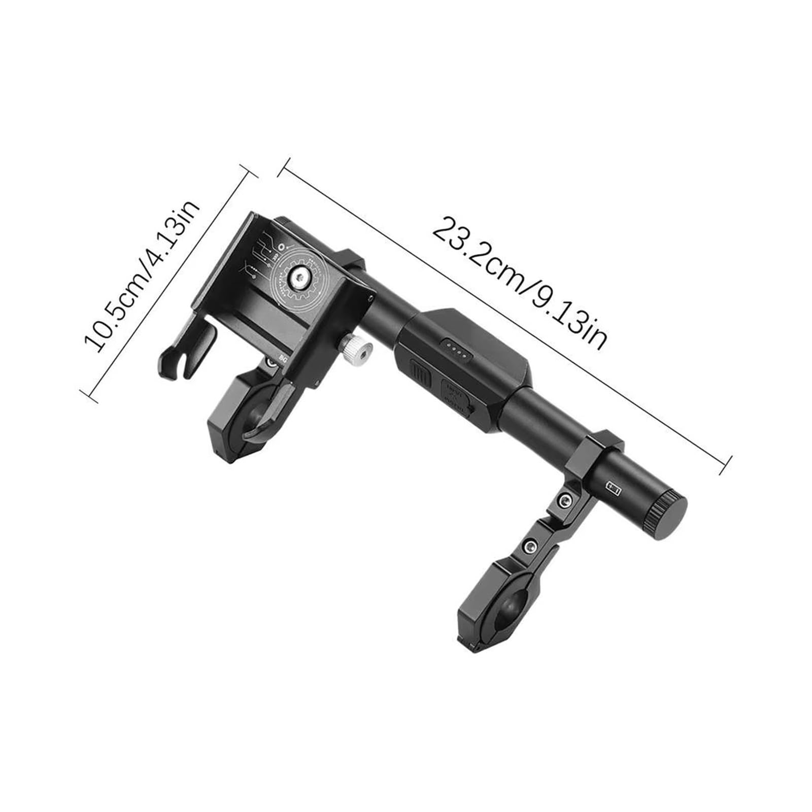 Soporte Navegación Extensión Manillar Ciclismo Soporte GPS Teléfono