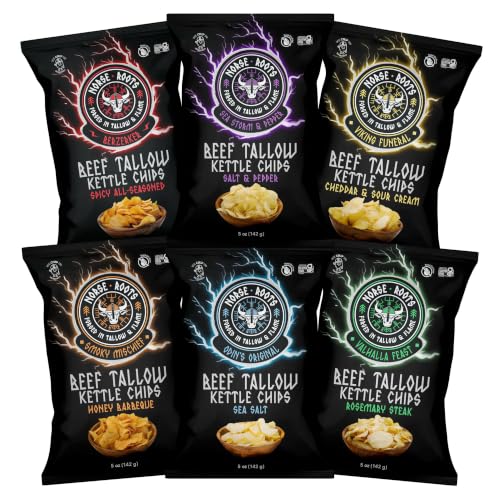 Norse Roots Beef Tallow Chips Variety 6-Pack