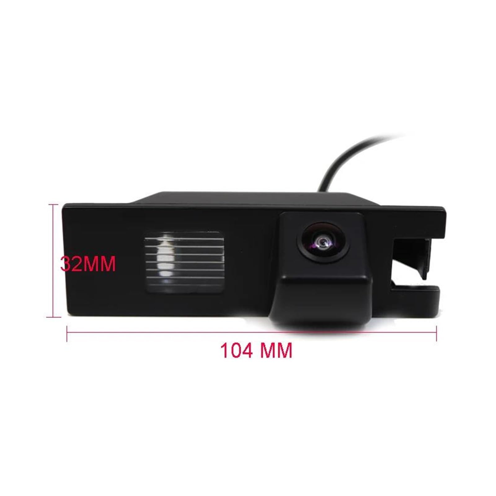 recul étanche caméra Caméra de recul 180 degrés AHD 1920x1080P pour Meriva, pour Vectra pour Zafira(Option D)