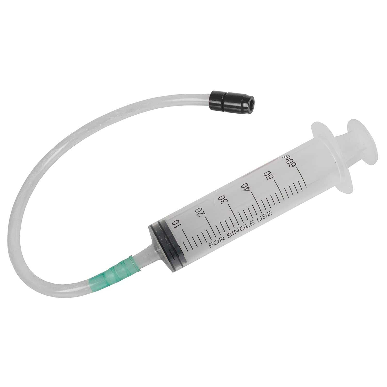 M-Wave Unisex_Adult Tubeless Filler Filling Syringe for Sealing Milk, Transparent, 60 ml