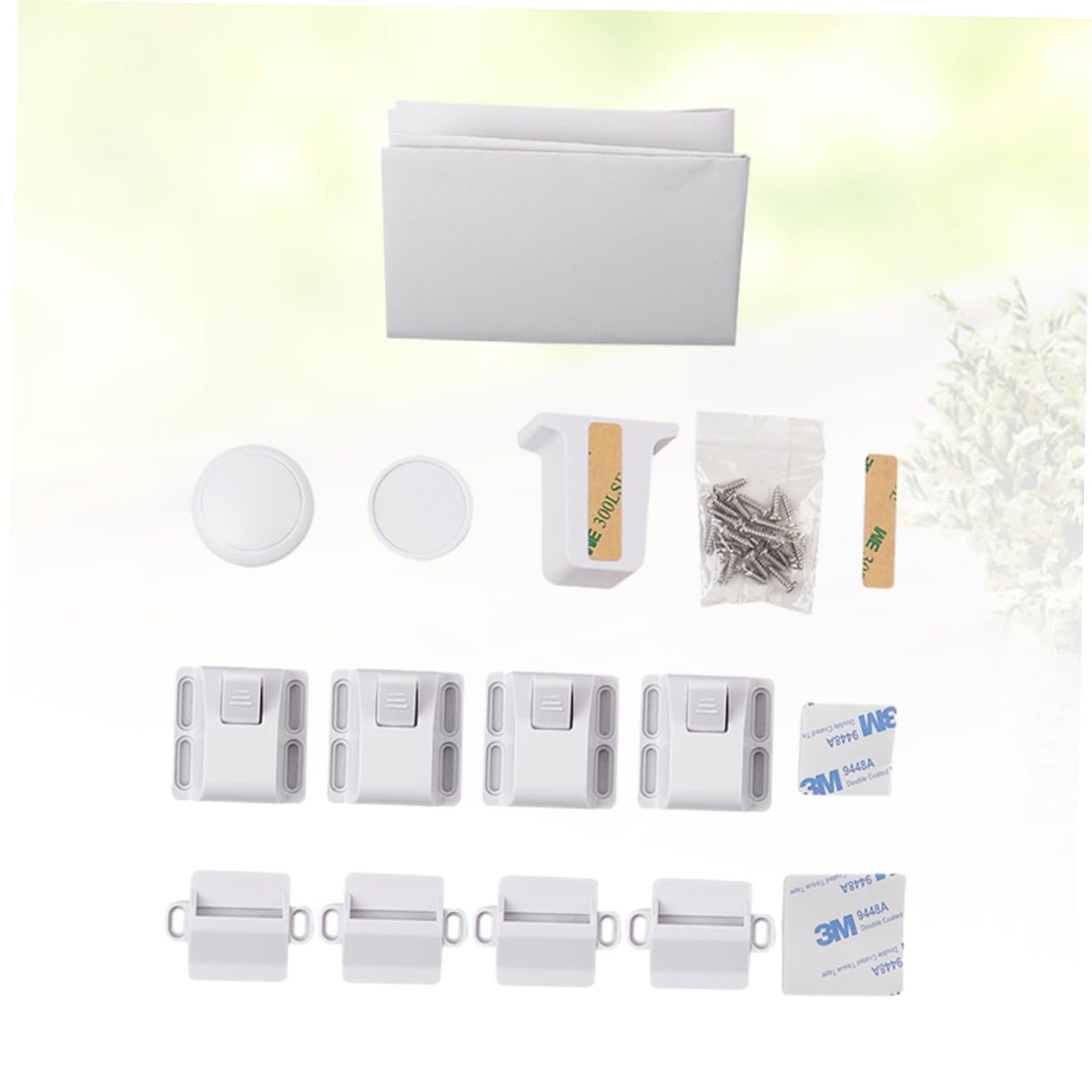 Toyvian 2 Pezzi Di Serrature Per Frigorifero Chiusure A Prova Di Bambino Per Frigorifero Facili Da Usare Design Elegante