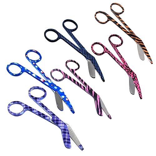 Set of 6 Bandage Scissors 5.5