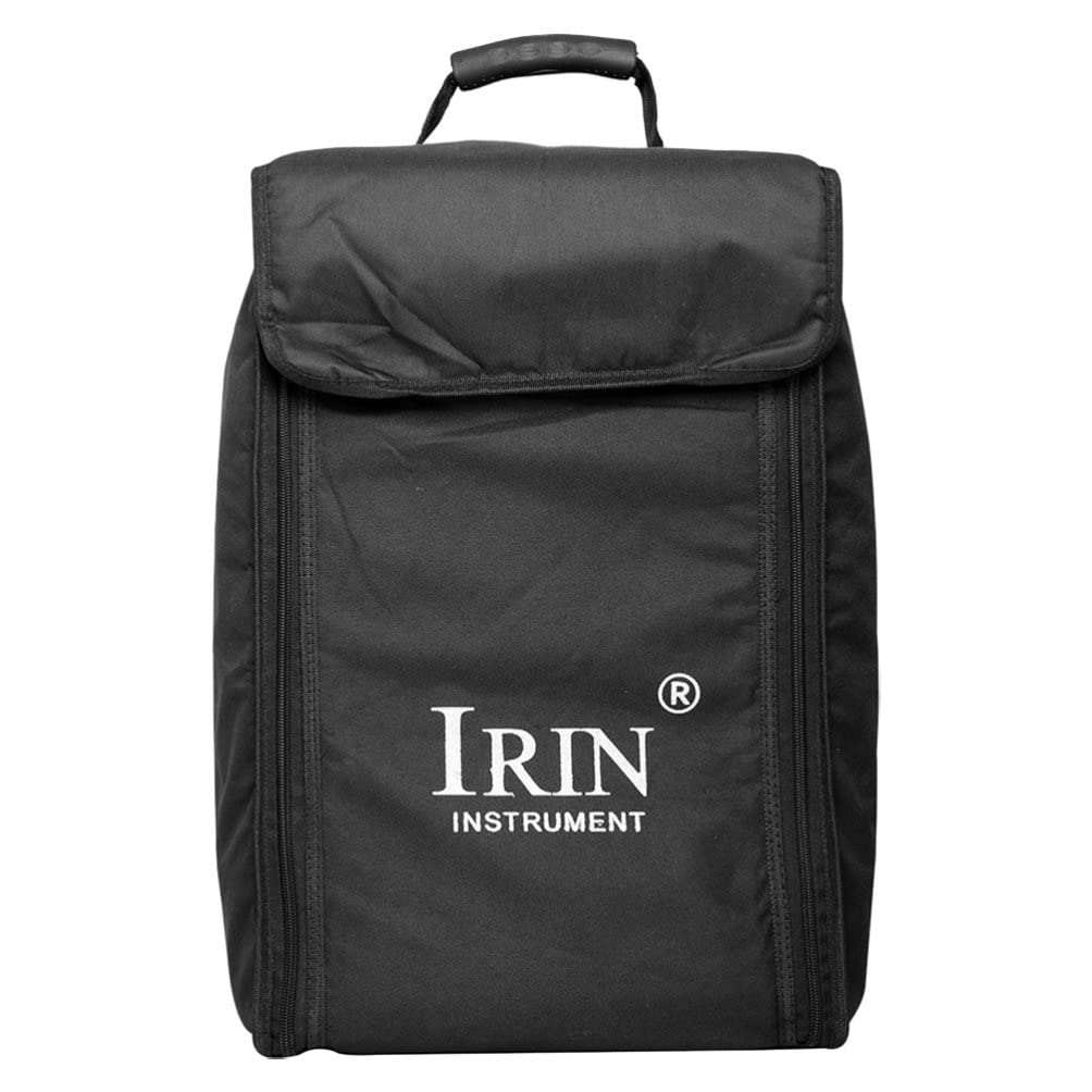 Vaguelly Percussion Cajon Drum Bag - Padded Cajon Bag with Carry Handle and Shoulder Straps Cajon Box Gigbag Black