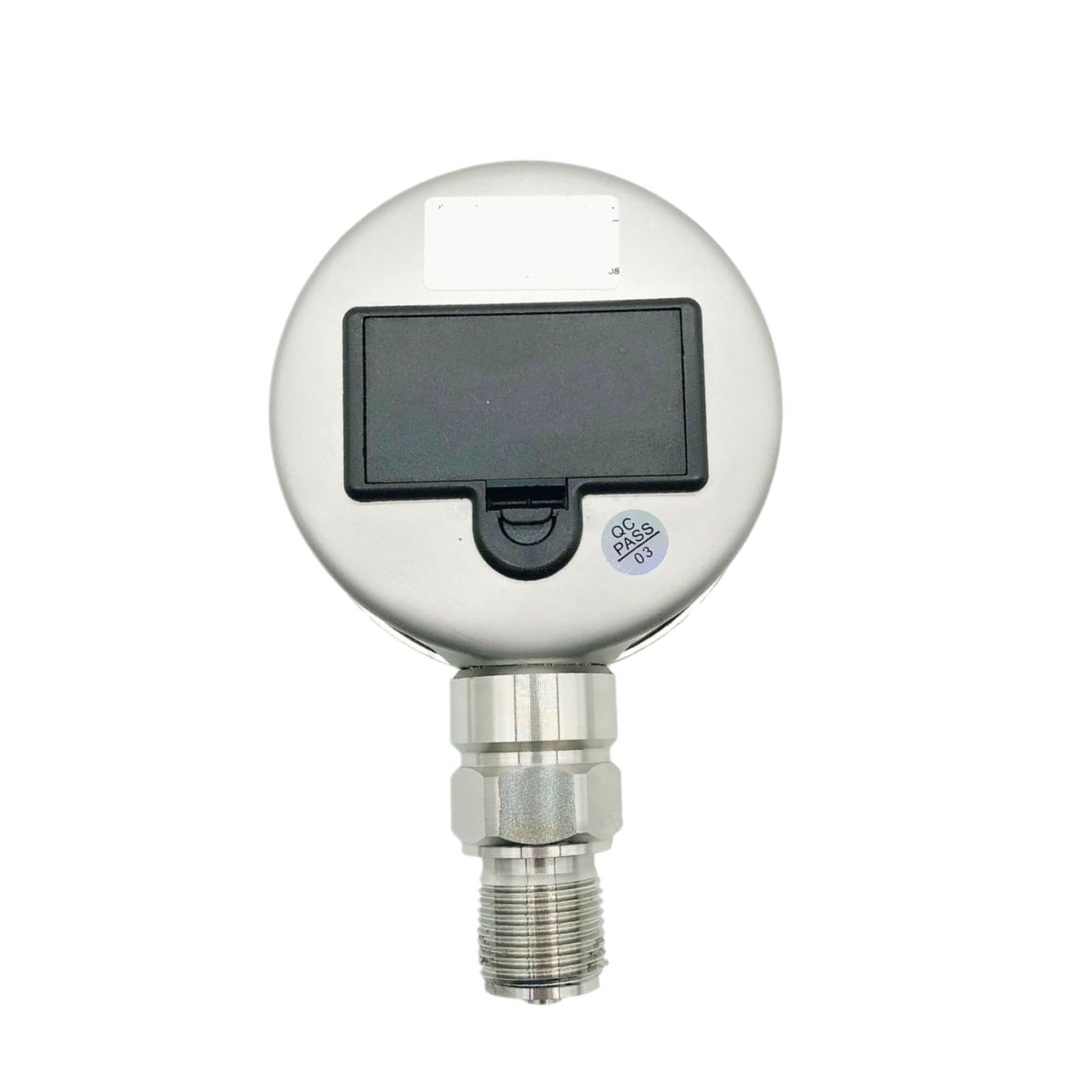 Manometer 1/4" NPT, Edelstahl-Drucktester mit LCD-Display for industrielle hydraulische pneumatische Anwendungen(0-600KPa)