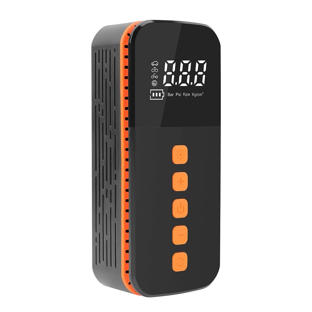 Compressore per Auto con Pompa d'Aria Digitale | Pompa elettrica Per pneumatici Per auto, , bici, palla(Type 2)