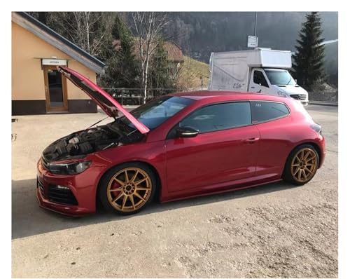 Vérins à gaz capot pour VW Scirocco 3 de 2008 à 2019 amortisseurs noir piano - 2