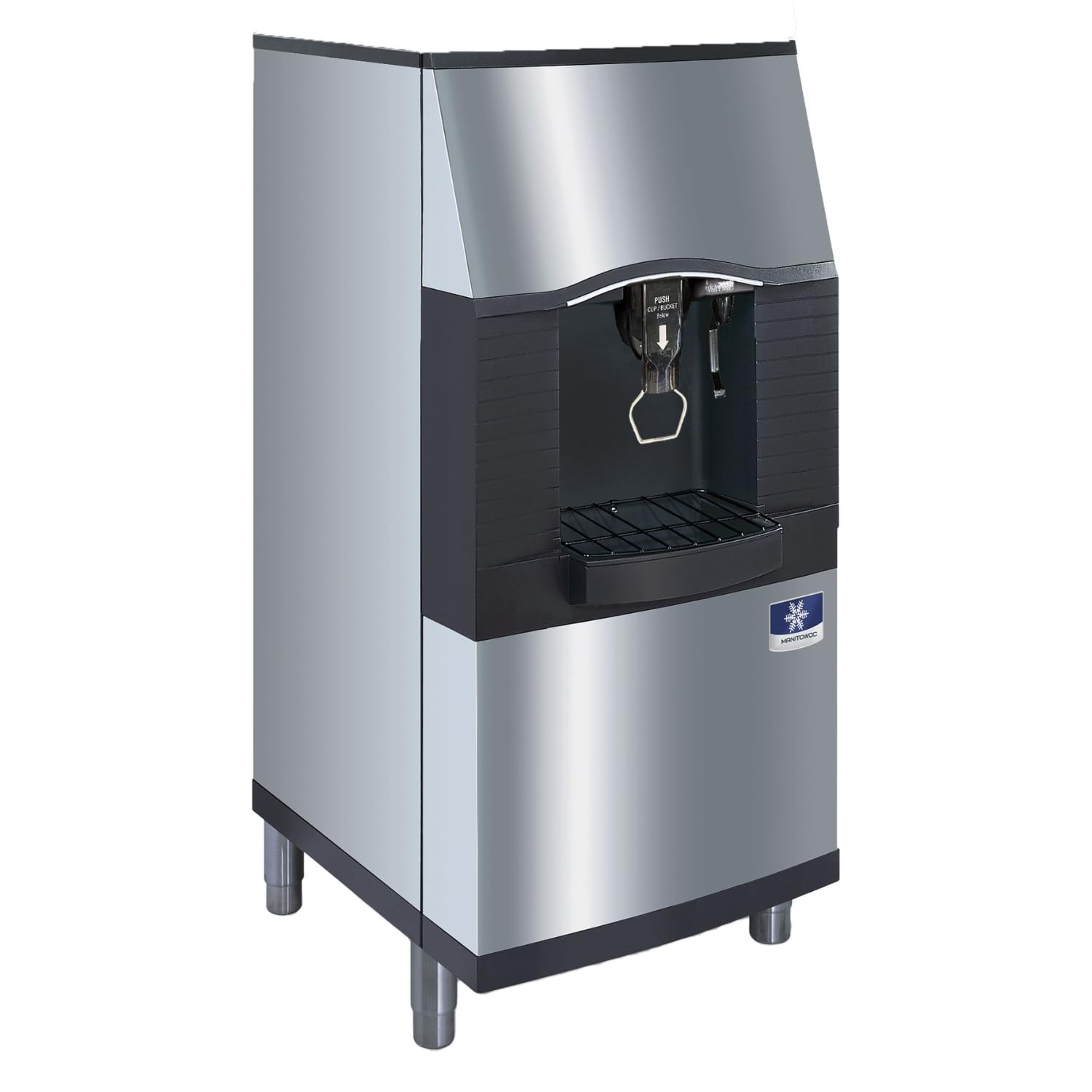 Manitowoc SFA192 Vending Ice Dispenser with Built-in Water Valve, touchless Lever, Floor Model, 22