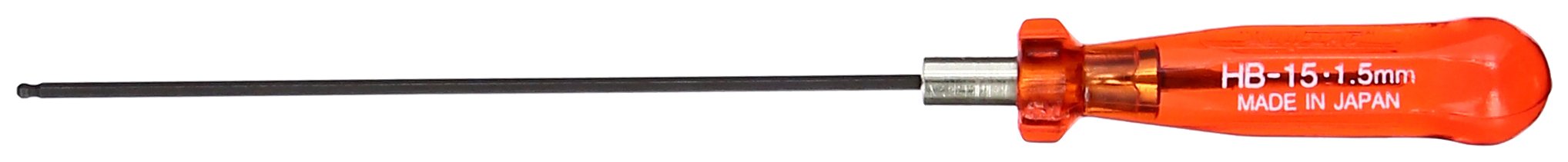 Tournevis hexagonal 1,5 mm point balle 06322 évite de foirer les vis six pans