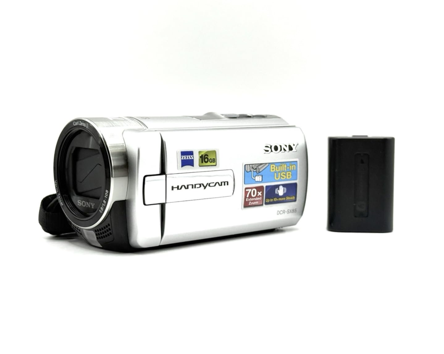Amazon.com : Sony DCR-SX85 Handycam Camcorder (Silver) : Electronics