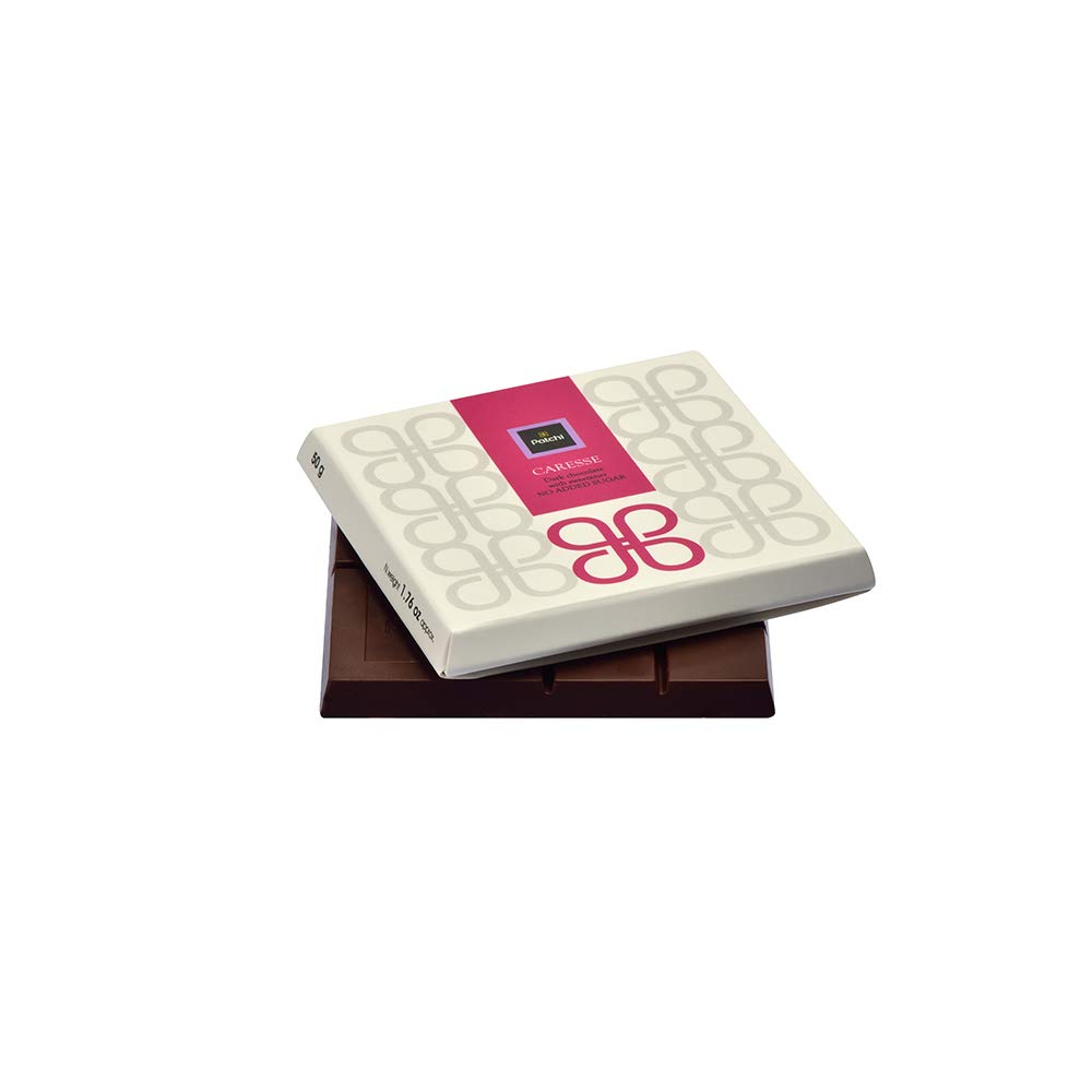 Patchi No Added Sugar Dark Chocolate Bar (1.76 Oz) Intense Dark Chocolate Fewer