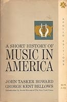 A SHORT HISTORY OF MUSIC IN AMERICA.Introduction by Allen Hughes B00126TX6S Book Cover