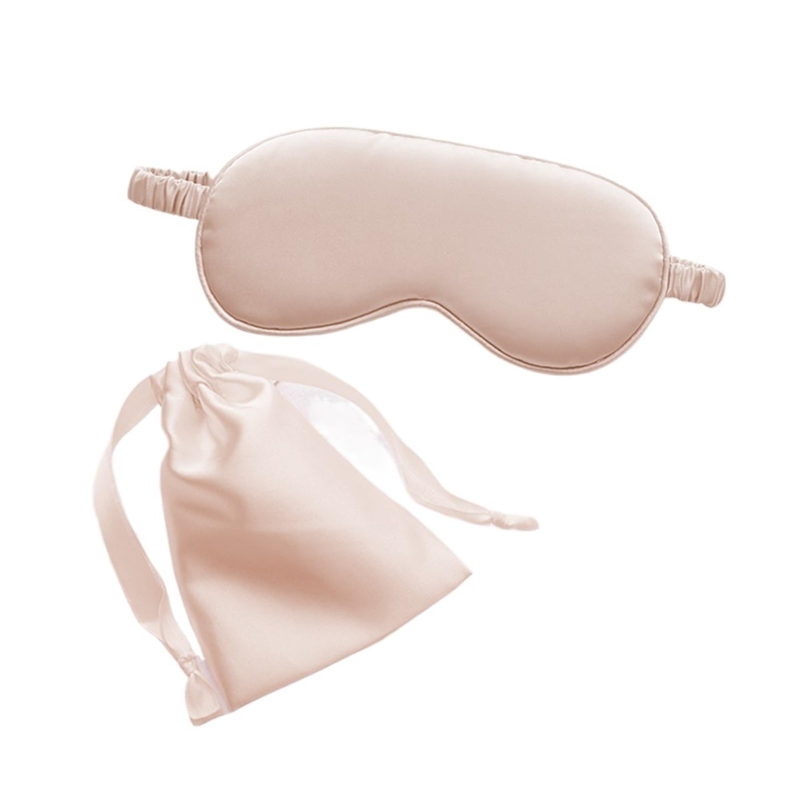 antifaz Antifaz de seda con bolsa de transporte, antifaz de viaje for dormir, for mujer, hombre, funda for la siesta, cómodo parche for los ojos, ayuda a descansar los ojos, cubierta for dormir(Fresh