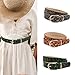 Fashion 2000s Belt With Animal Print And Candy Color Adjustable Strap For Dresses Jeans Party Essential Waistband