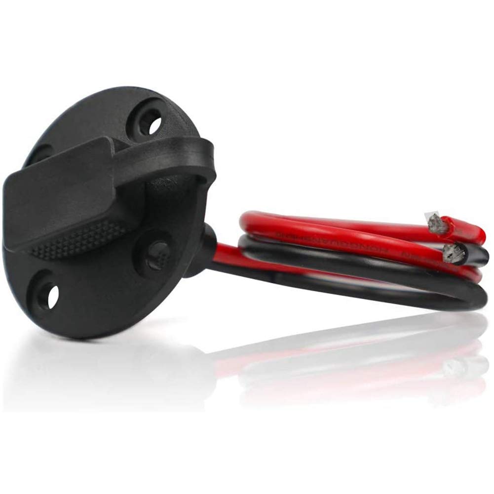 NISHZHU SAE Power presa laterale parete connettore 10AWG pannello solare da incasso connettore connettore connettore per generatore solare batteria caricatore