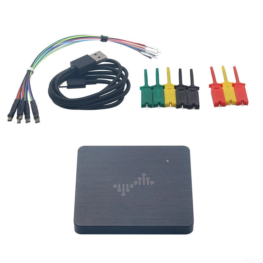 USB-C DSLogic 100M Logic Analyzer 16CH 16GB Streaming Tiefe 64M Hardware-Puffer für Echtzeit-Wellenformerfassung und -analyse