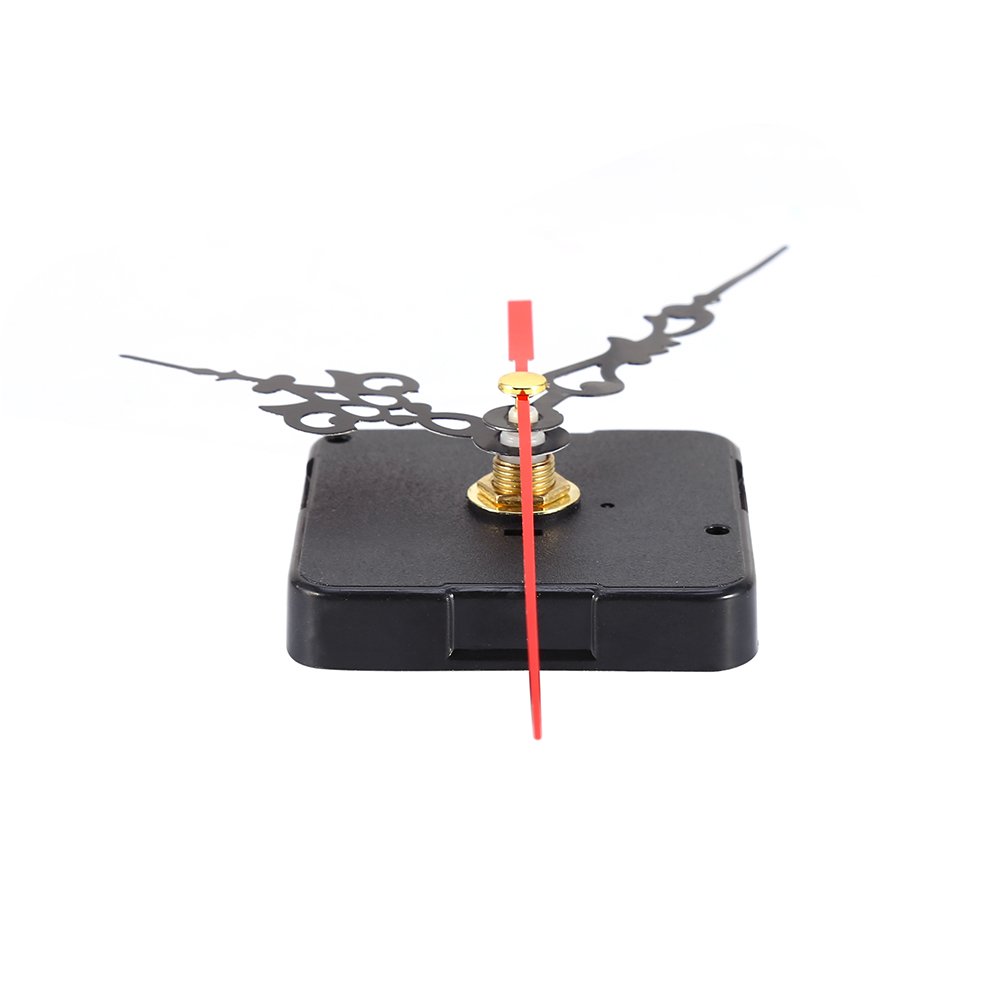 Mouvement Horloge à Quartz Noir DIY - Mécanisme Avec Aiguilles, Pour Réparation Ou Création Horloge Murale