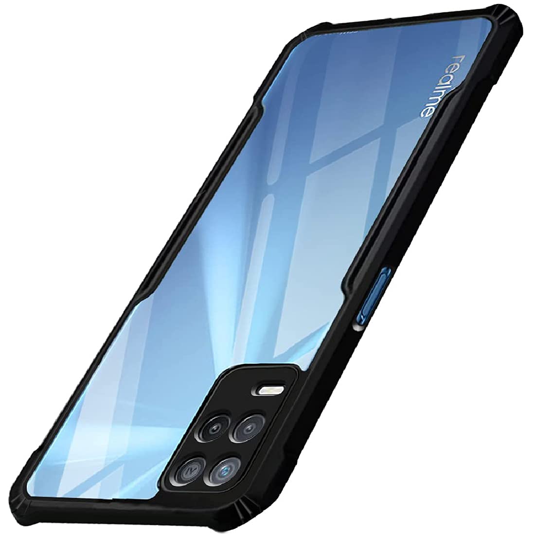 Amazon Brand - Solimo Mobile Cover (Soft & Flexible Shockproof Back Case with Cushioned Edges) for Realme 8 5G / Realme 8s 5G (Black) (B098PFS62W) Amazon Price History, Amazon Price Tracker
