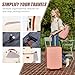 Luggage Sets 5 Piece Suitcases with Wheels, Suitcase Set ABS Hard Case Luggage with TSA Lock Spinner Wheels Durable Travel Luggage(RoseGold, 5-Piece Set(20