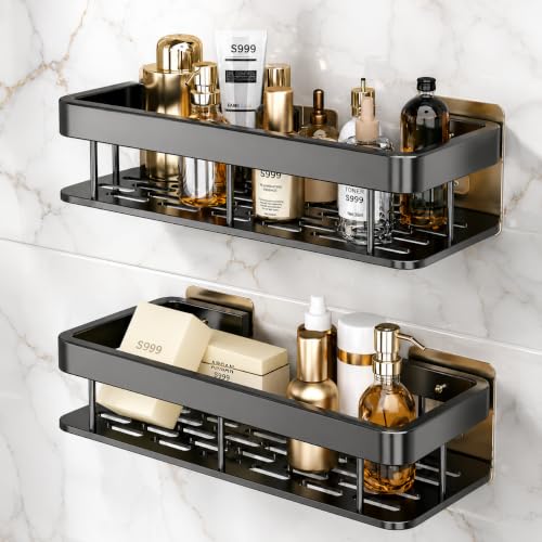 Self Adhesive Bathroom Shelf for Wall Shelf Organizer Wall Mounte...