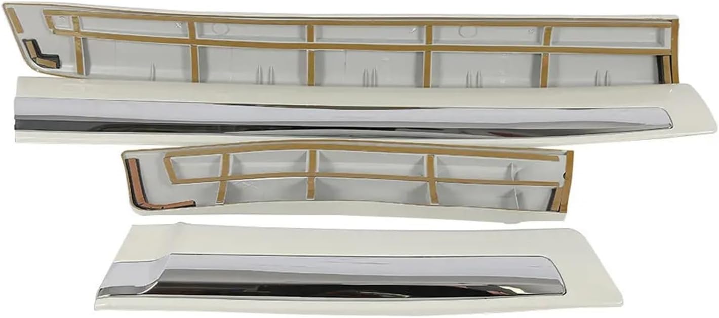 Upgrade ABS Door Body Molding Compatible For Toyota Land Cruiser LC200 2008-2015 Car Side Strips Door Body Anti-scratch Protector Trim(Gloss Black)