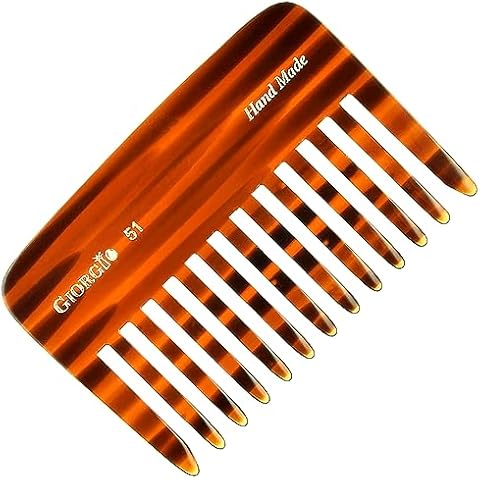 Giorgio G51 Small Travel Purse Hair Detangling Comb Cover