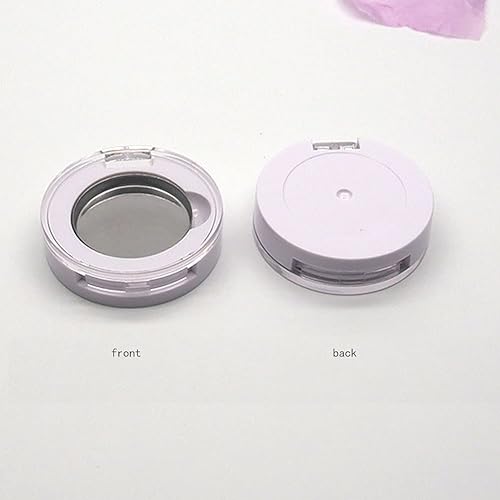 Miniatura 7 de 4 cajas pequeñas redondas de sombra de ojos, caja vacía, caja vacía de repuesto, imán recargable, maquillaje, sombra de ojos, polvo, rubor, lápiz