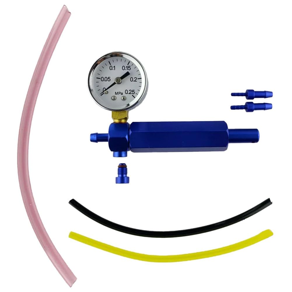 Testeur de fuite de carburateur, kit de manomètre, outil 15 PSI pour 57-21, 705-020, cadran en métal pour réparation de moteur à 2 temps