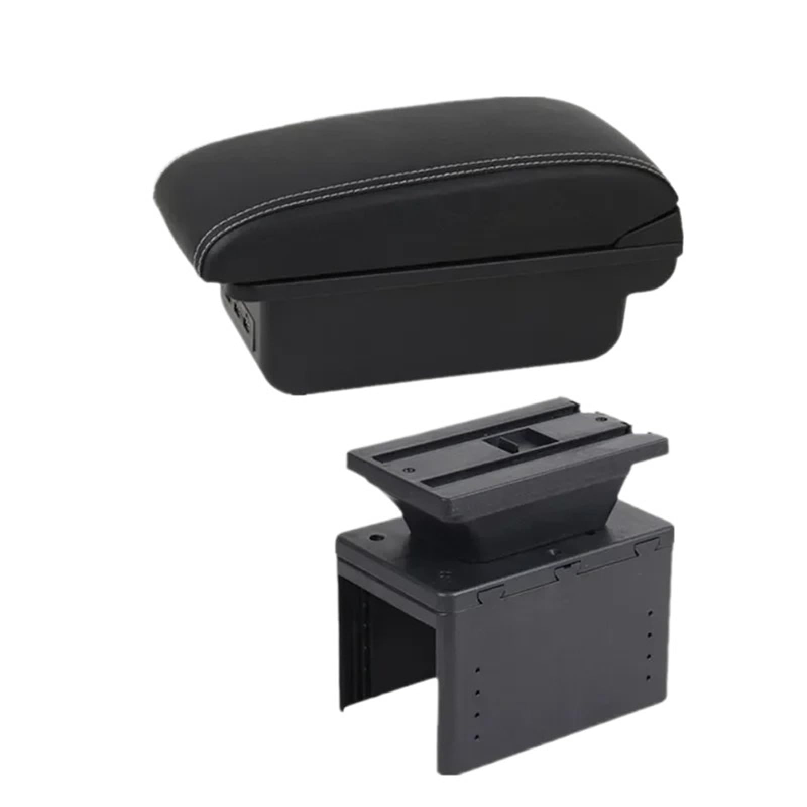 Car Armrest Box For For Fiesta MK8 Armrest Box Center Console