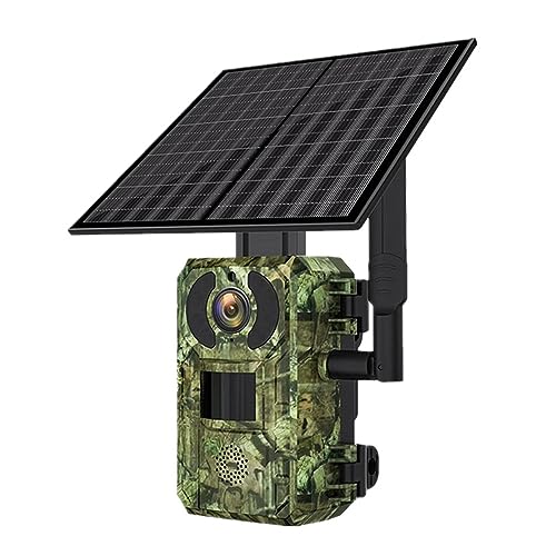 Caméra de piste solaire et pièges photo infrarouges pour surveillance de la faune sauvage