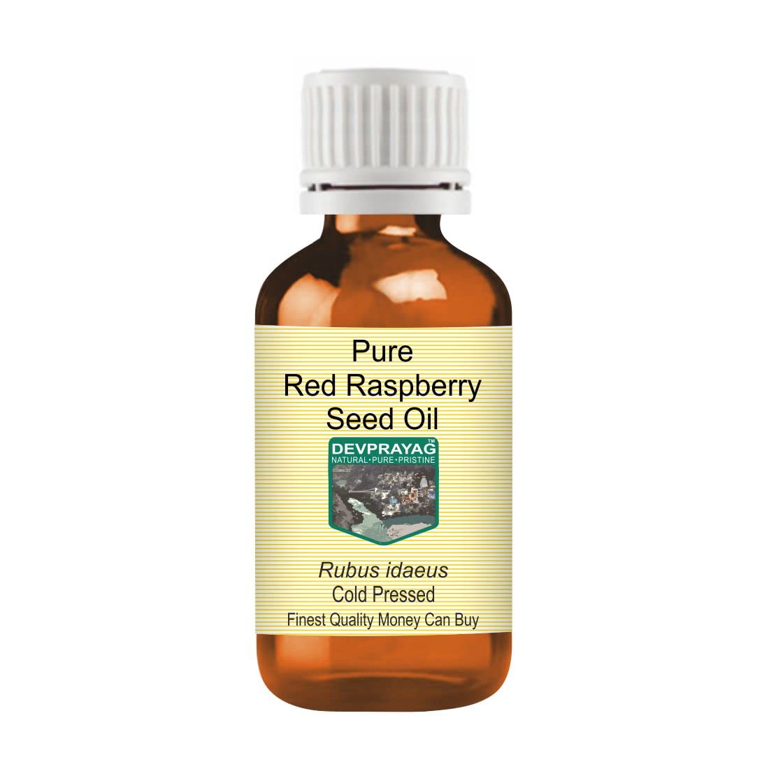 Pure Red Raspberry Seed Oil (Rubus idaeus) Natural Therapeutic Grade Cold Pressed 15ml (0.50 oz)