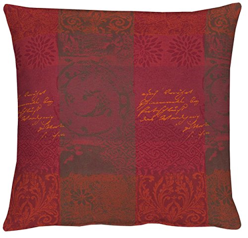 APELT 3042 40x40 30 Kissenhülle, Polyester, bordeux, 40 x 40 cm
