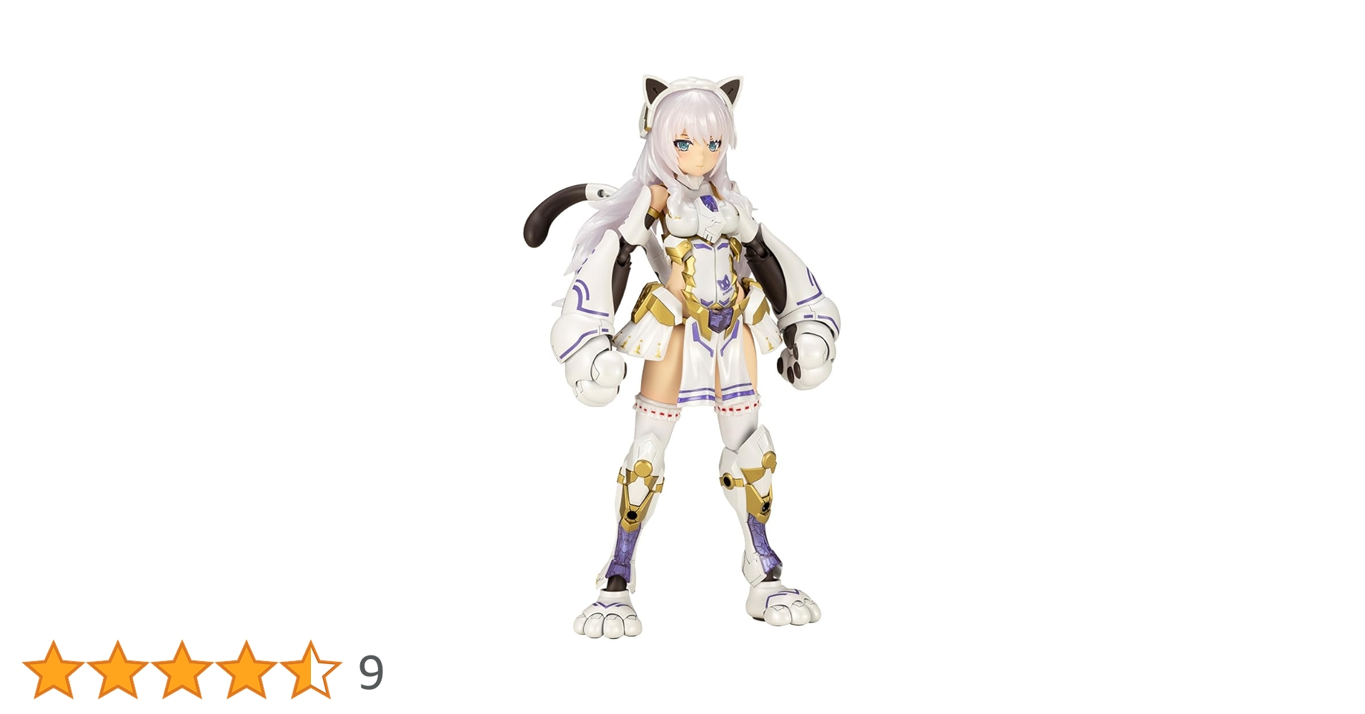 プラモデルセット販売　特典付きドゥルガー　キャットアーマー　アルカナディア フレームアームズ・ガール ドゥルガーI 〈キャットアーマーVer