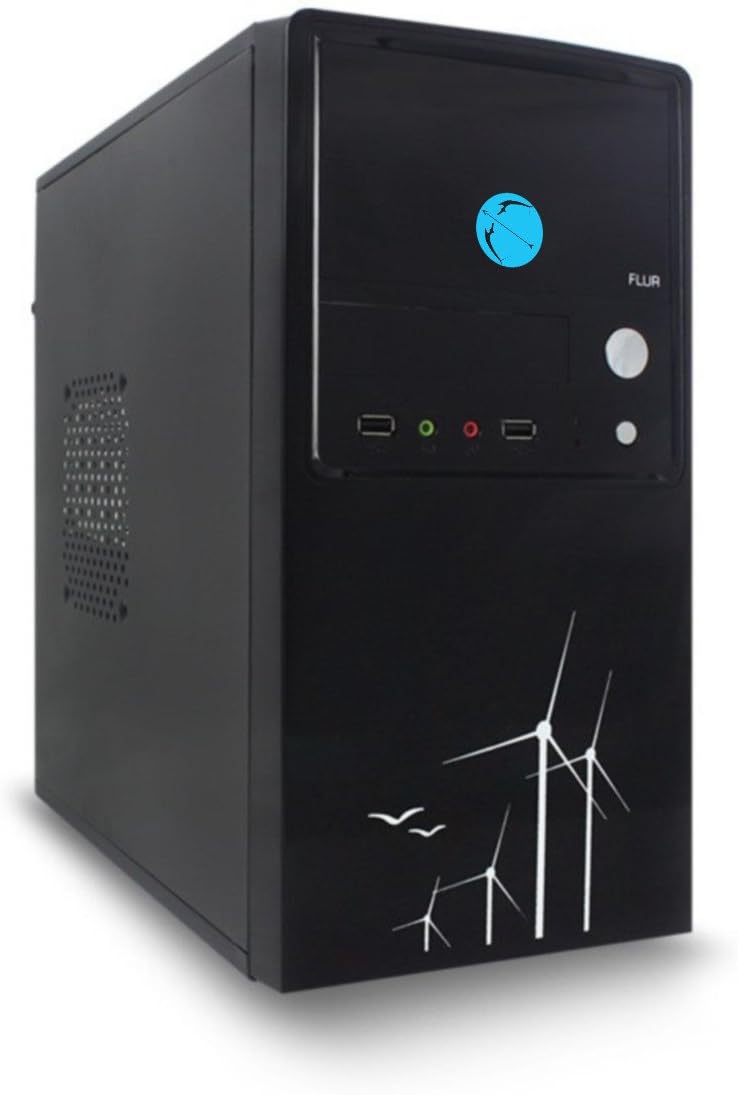 Gandiva Nallu High Configuration CPU (Intel Core i5-7400 Processor/H110 Motherboard/16 GB DDR4 RAM/1 TB HDD/DVD RW/2 GB 1050 Graphics/WiFi) with Pre Installed Windows 10 Trial Version